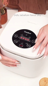 Gaabor Magic Com Digital GR S25D Smart Rice Cooker 1 Liter dengan 8 Preset Menu