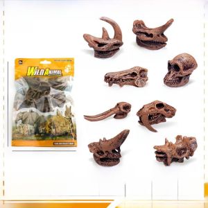 Bộ Mô Hình Động Vật Thực Tế Đầu Khủng Long Xương Động Vật Sa Mạc Đồ Chơi Trang Trí Nhà Giả Vờ Đồ Chơi Mô Hình Thực Tế