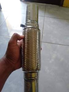 Knalpot fleksibel suara Ngir ngir untuk mobil L300 Ragasa Elf Umplung Engkel Giga