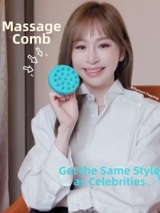 Scalp Cleansing and Massaging Long Hair Brush