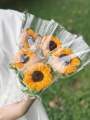 Chenille flower bouquet Teacher gift idea Flower Bouquet 教师节礼物 母亲节礼物 Finished Tulip Flower Bouquet Chenille Stem 伴手礼. 