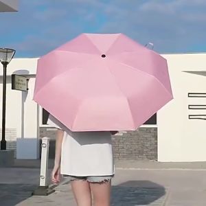 Payung Lipat Otomatis Anti Hujan & Payung Anti Ultra Violet