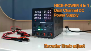 NICE-POWER 30V 10A Bộ Nguồn DC Phòng Thí Nghiệm Có Thể Điều Chỉnh Đầu Ra Đa Kênh Bộ Ổn Áp Điện Áp 0–240V 3A 60V 5A Dùng Cho Thí Nghiệm Lão Hóa Thiết Bị Điện Tử Và Kiểm Tra Trong Phòng Lab SPS3010-2KD