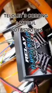 Relay Klakson 3 Corong Telolet Putus Putus
