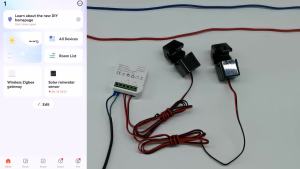 Smart Life ZigBee Energy Monitor 1 2 Channel Bidirectional with Current Sensor App Monitor Power AC100- 240V Need Gateway