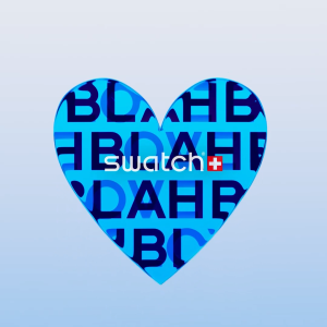 Swatch Gent LOVE IN SCARLET SO28Z122 Red Silicon strap watch