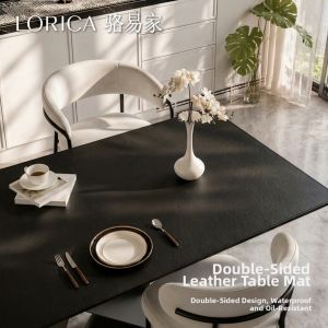 LORiCA | Oil Water Heat Resistant Leather Table Mat