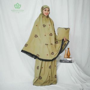 Mukena Jumbo Dewasa Seri Bidadari Katun Adem Kenyamanan Maksimal