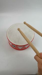6/8 Percussion Wooden Snare Drum with drum stick childrens musical instruments kids toys