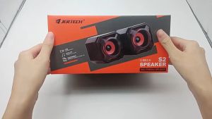 Speaker Jertech Gaming S2 Speaker USB 2.0 Multimedia Speaker - LPM