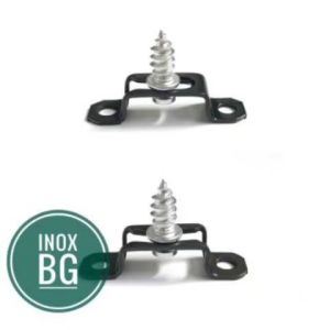 Chốt Liên Kết Gỗ INOX BG Đen - Phụ Kiện Đóng Gắn Khung Sắt/Cabinet Door