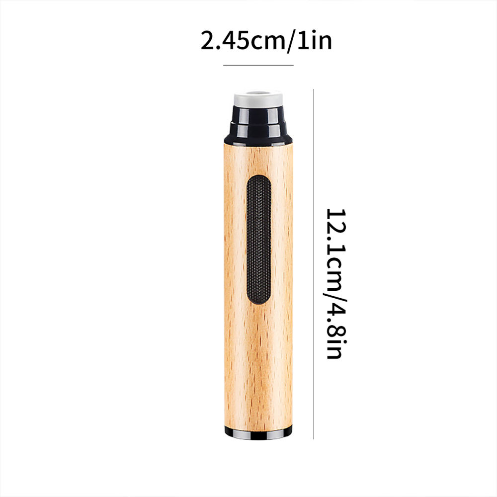 Portable Wooden Car Mounted Ashtray Anti Falling Dust Smoke Proof 3 Sizes Available For Car Office Use
_voghion.com