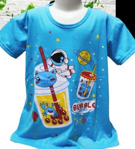 kaosanakcowok//kaos atasan anak laki-laki dan perempuan Usia 1-12 tahun