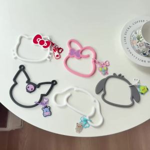 Moetch | Hoạt Hình Hello Kitty Kuromi Silicone Dây Đeo Tay Điện Thoại Chống Mất Dây Buộc Tay Vòng Túi Mặt Dây Chuyền Cho iPhone Samsung Tất Cả Các Điện Thoại