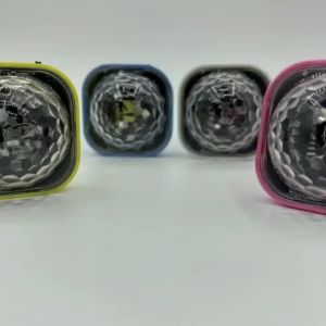 Đèn LED Mini Hình Quả Cầu Disco Nhấp Nháy Đeo Tay Nhiều Màu Sắc Có Đế Hút Dùng Cho Câu Lạc Bộ Đèn Trang Trí Đầu Giường Độc Đáo