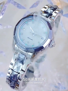 POSHI Watch For Women Sale Now Waterproof Original Korean Style Luxury Elegance Small Quartz Stainless Calendar Luminous Casual Womens Watches on Sale