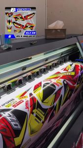 Stiker Striping Kawasaki KLX & Stiker Variasi Motor KLX