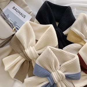 Khăn Len Thời Trang Nam Nữ 2 Màu Hàn Quốc Len Mềm Dày Dặn Khăn Choàng Cổ RQN2425 - REQUANE