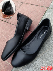 Comfortable Flat Bottom Work Shoes for Pregnant Women Low Heel Large Size Commuter Professional Boat Shoes Easy to Wear