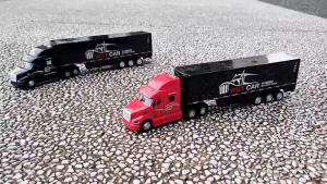 Mô Hình Xe Container Đồ Chơi. Bằng Hợp Kim + Nhựa ABS. Tỷ Lệ 1.48. Dài 34.5cm