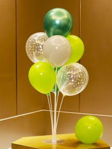 Green Balloon Table Column Drifting Birthday Party Decoration for Kindergarten New Years Day Childrens Pearl Glow Balloons
