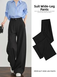 XIANYIJIAO | Black Professional Pants Slim Fit Summer Work Casual