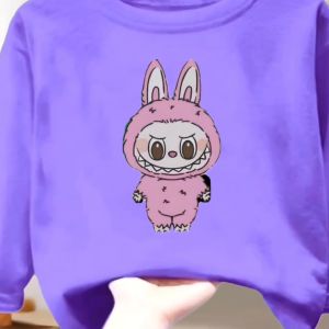 Pakaian atasan anak usia 1-12 tahun Cewek Cowok Bergambar LABUBU Terbaru