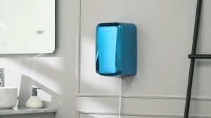 Máy sấy tay tốc độ cao tự động treo tường Interhasa HSD-A3892 cảm biến hồng ngoại thép không gỉ 304