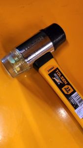 Tolsen Two Way Plastic Nylon MalletFiberglass Handle 25042 (400g)