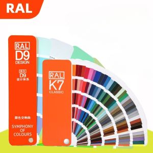 RAL Color Card Raul Standard Chart RAL-D9 Designer Compact Edition RAL-K7 Original Version Color Symphony Professional Reference