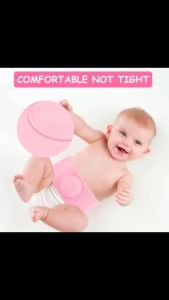 Sabuk Penyangga Pusar Bayi Nyaman dan Aman - Bahan Campuran Kapas Desain Nyaman Warna Pastel