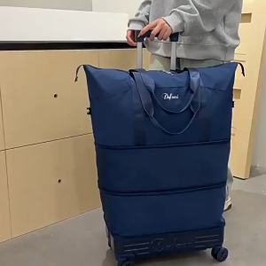 Trolley bag/Travel bag with wheels/Foldable Travel Bag/ Expandable Large Capacity Hand Carry /cabin luggage/luggage bag