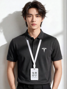 Custom Printed LOGO Summer Ice Silk Short Sleeve Team Corporate T-Shirt