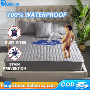 Pelindung Kasur Anti Air Queen/King Cadar Cadar Kalis Air Alas Pipis Bayi