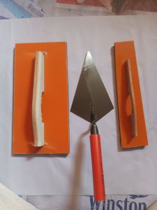 TROWEL SET 3IN1 RODELA MEDIUM RODELA SMALL AND KUTSARA MEDIUM VERY HIGH QUALITY