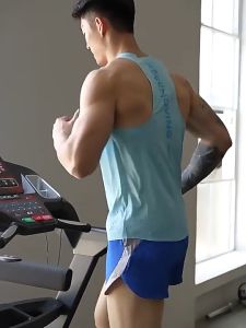Áo ba lỗ chạy bộtập gym cho namvải mềmnhẹlỗ thông hơi thoáng khí ZYR24