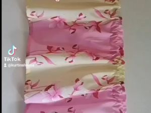 Half Lababo Curtain/Kitchen sink curtain tela po eto