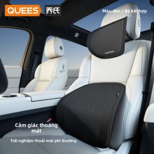 QUEES | Gối Hơi Ô Tô Thoáng Khí Mùa Hè