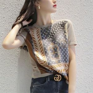 Stylish Versatile French Design Casual T-Shirt