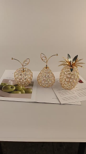 Eyre  （Jualan Panas Top 2）Buah Kristal Artistik Premium - Desain Eropa Eksklusif Cocok untuk Wedding & Dekorasi Mewah