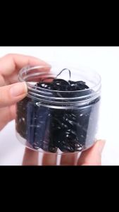 1box Elastic Transparent Rubber Bands Hair Band Ponytail Holder Hair Ties Hairbands Hair Accessories