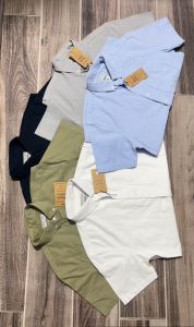 Áo sơ mi nam ngắn tay xanh đen aber regular fit chất liệu oxford SM04