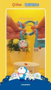 OLIKE DORAEMON KABEL DATA CHARGER USB TYPE-C 3A LIGHTNING IPHONE 2.4A