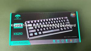 คีย์บอร์ด คีบอร์ดเกมมิ่ง Mechanical Keyboard (Blue switch) คีย์บอร์ดเกมมิ่ง คีย์บอร์ดไทย Keyboard Gaming 61Key คีย์บอร์ดมีไฟ คีย์บอร์ดมีเสียง คีย์บอร์ดเล่นเกมส์ คีบอร์ดบลูสวิต คีย์บอร์ดเกมมิ่งมีสาย คีย์บอร์ดกดเสียงดัง (ฟรี สติ๊กเกอร์ภาษาไทย)