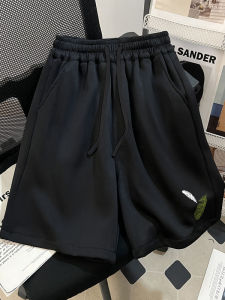 American Style Loose Fit Running Shorts Mens Summer 2025 Trendy Brand Casual Outerwear Teenagers Five-Quarter Pants