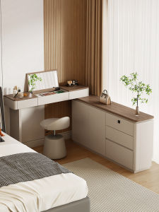 YANGYING | Expandable Makeup Desk & Storage Cabinet 30cm