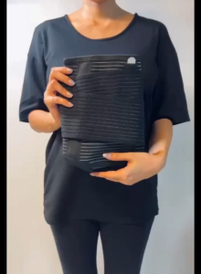 Ls support สีดำ เข็มขัดพยุงหลัง แก้อาการปวดหลัง สินค้างานไทย