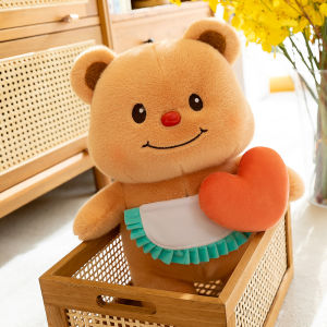 Recordable Butter Bear Plush Toy Cute Doll Creative Gift for Girlfriend Womens Day Friend Bear Stuffed Animal PP Cotton Filled