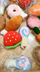 Đồ chơi nhồi bông phát ra tiếng bíp bíp cho thú cưng