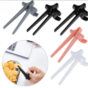 Lazy Chopsticks Finger Chopsticks Snack Assistant Game Player Reusable Snack Clip